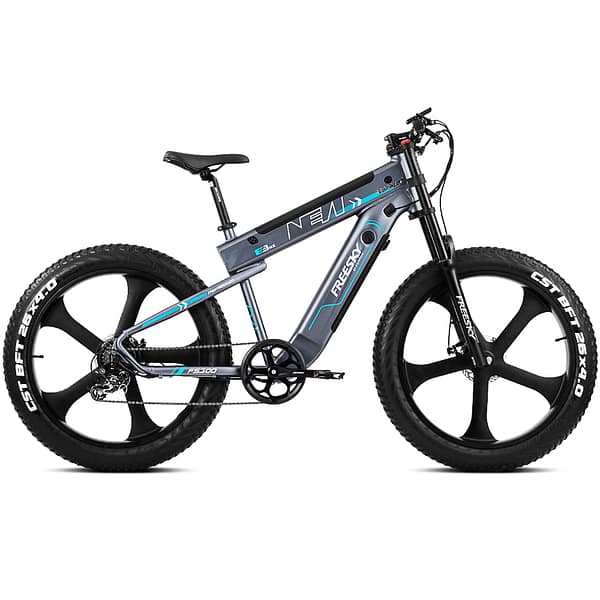 Fat Tire Mountain E-bike With Double 